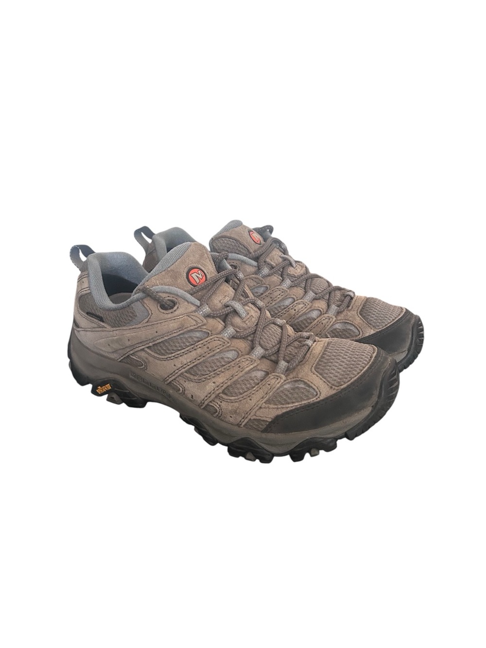 Merrell Moab 2 Waterproof Gray Hiking Shoes Womens Size 9
